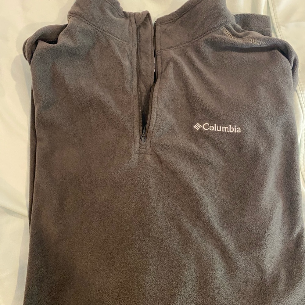 Men’s Columbia pullover, dark grey